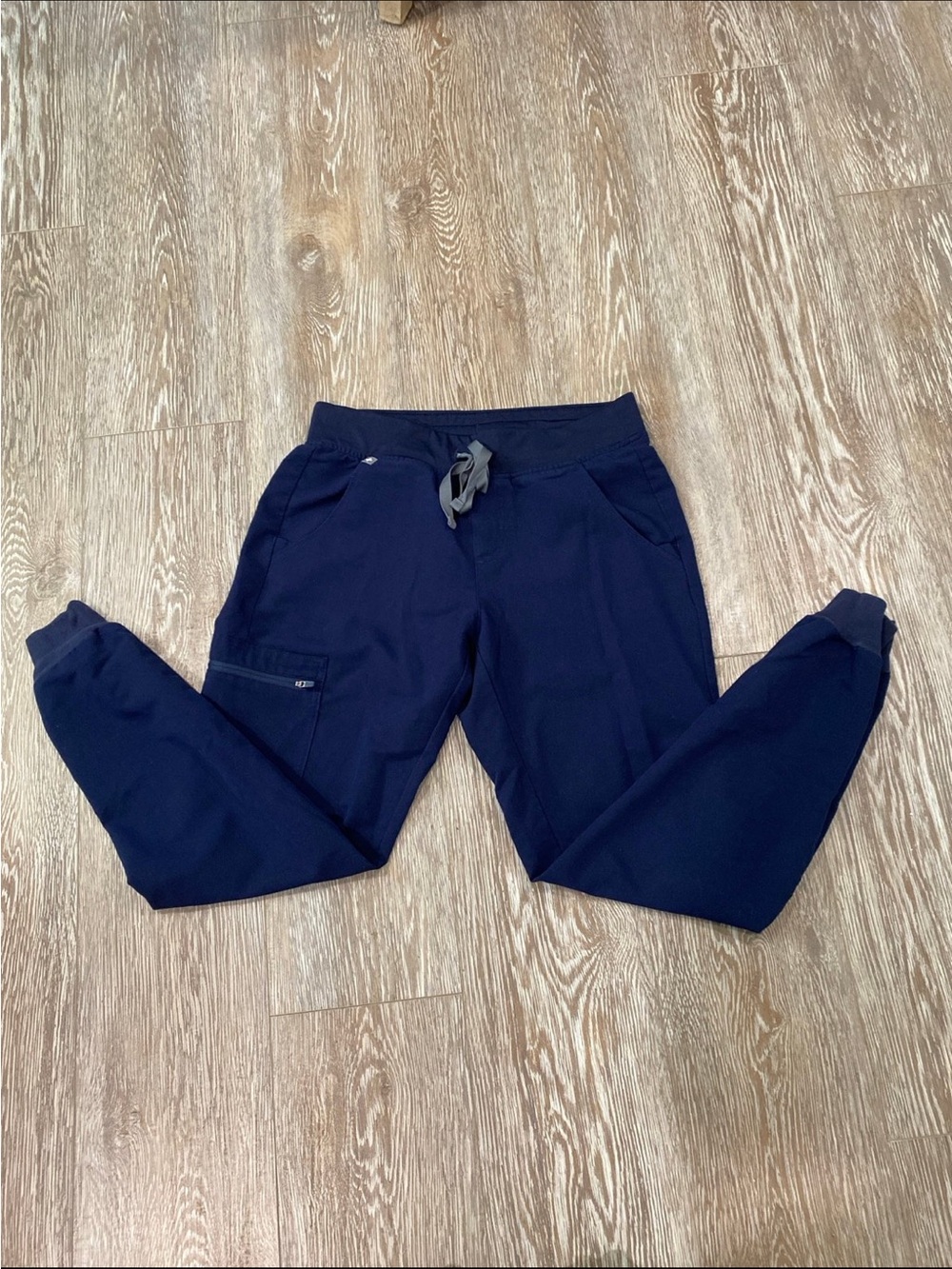 FIGS Navy Drawstring Jogger Scrub Pants